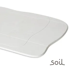 珪藻土バスマット「ソイル soil」aqua