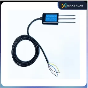 0-5V Output 3Pin Probes Soil Sensor with Cable 2M (Humidity   EC)
