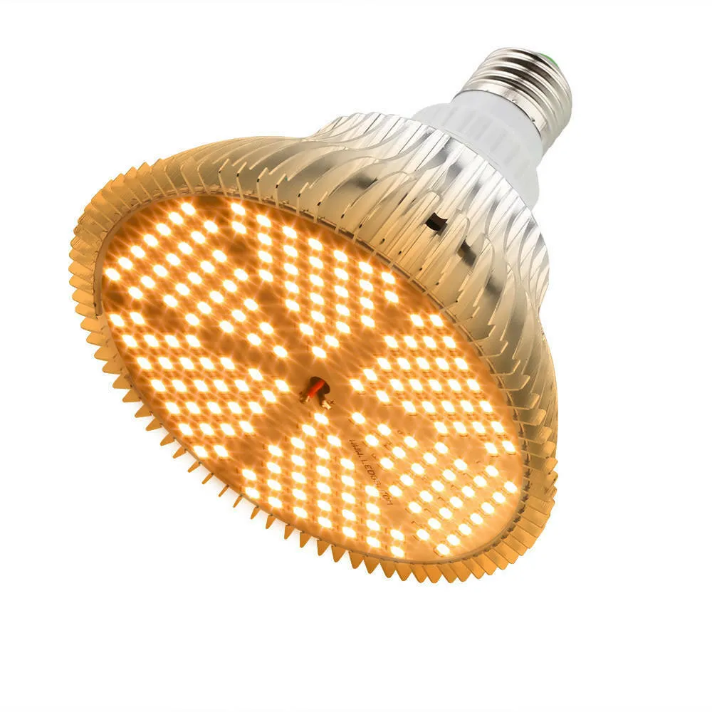 120W E27 LED Grow Light Bulb Full Spectrum Veg Flower Indoor Plants Growing Lamp