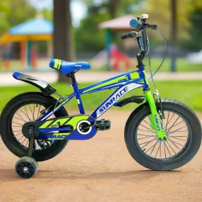 16" SunrAce Bicycle| Blue/Lime