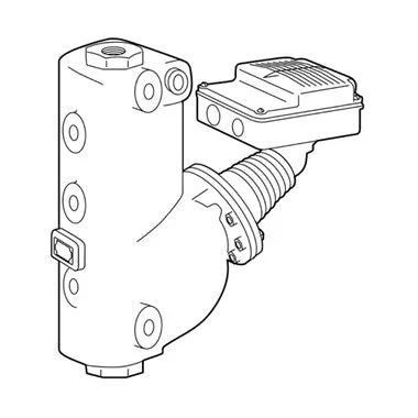 176503 | Low Water Cut Off Control with Pump Controller 157S-RBP-MD SPDT with 2 Integral Conductance Probes 120/240 Voltage Alternating Current | Mcdonnell Miller