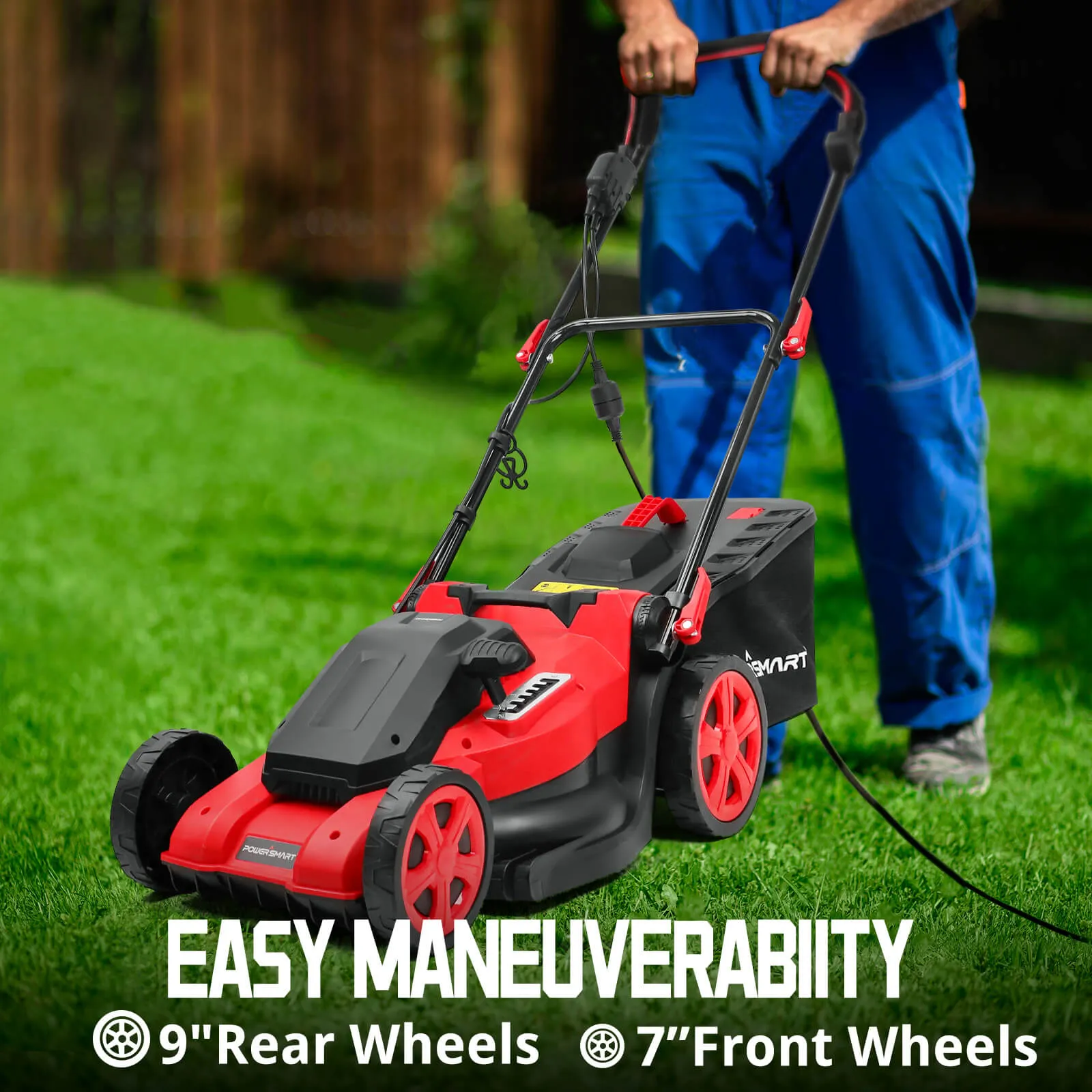 17" Electric Corderd Push Lawn Mower DB8016