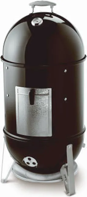 18" BLK Cooker Smoker