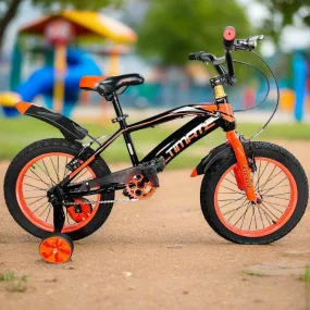 20" Colorful Bicycle | Black/Orange