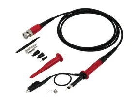 250 MHz Oscilloscope Probe with Accessories, Compensation range: 10 to 30pF
