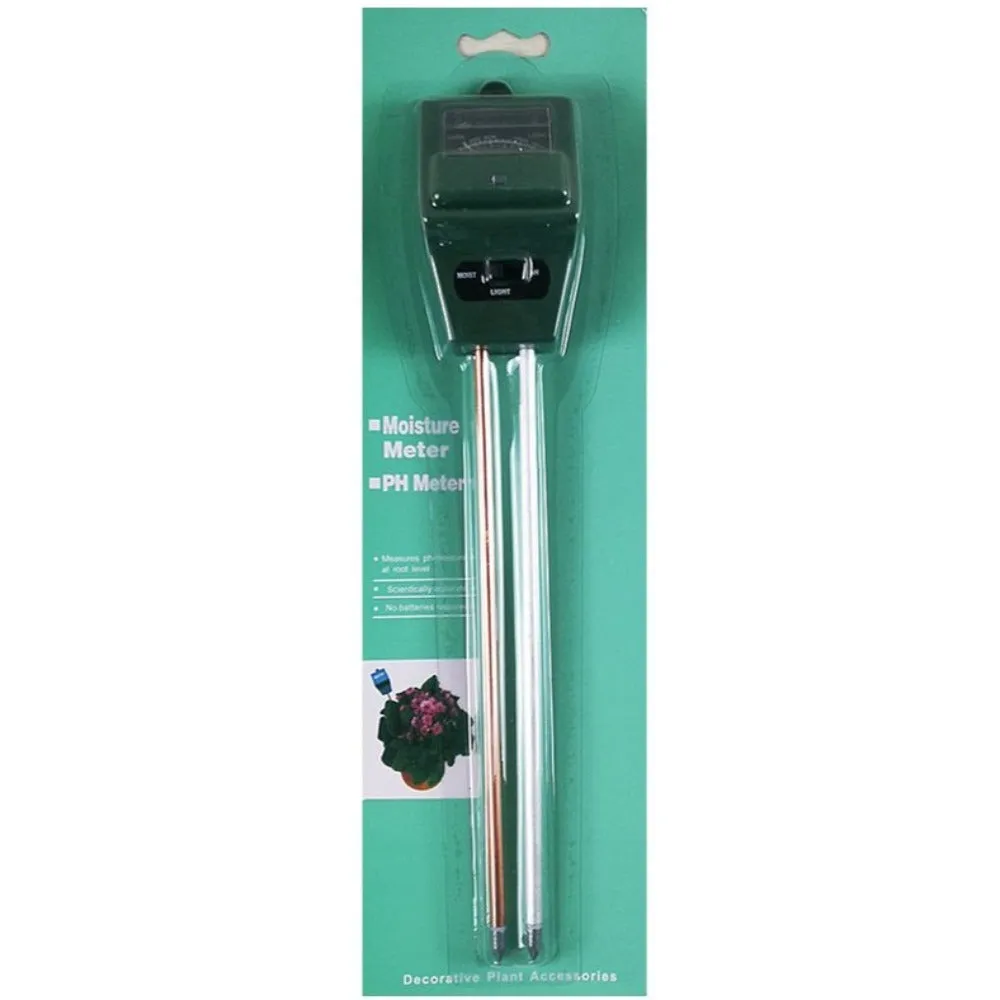 3 In 1 Soil pH Moisture Light Intensity Meter Tester for Plants Growth