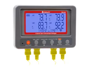 4 Channel Type K Thermocouple Datalogger (SD) - (TMDL400)