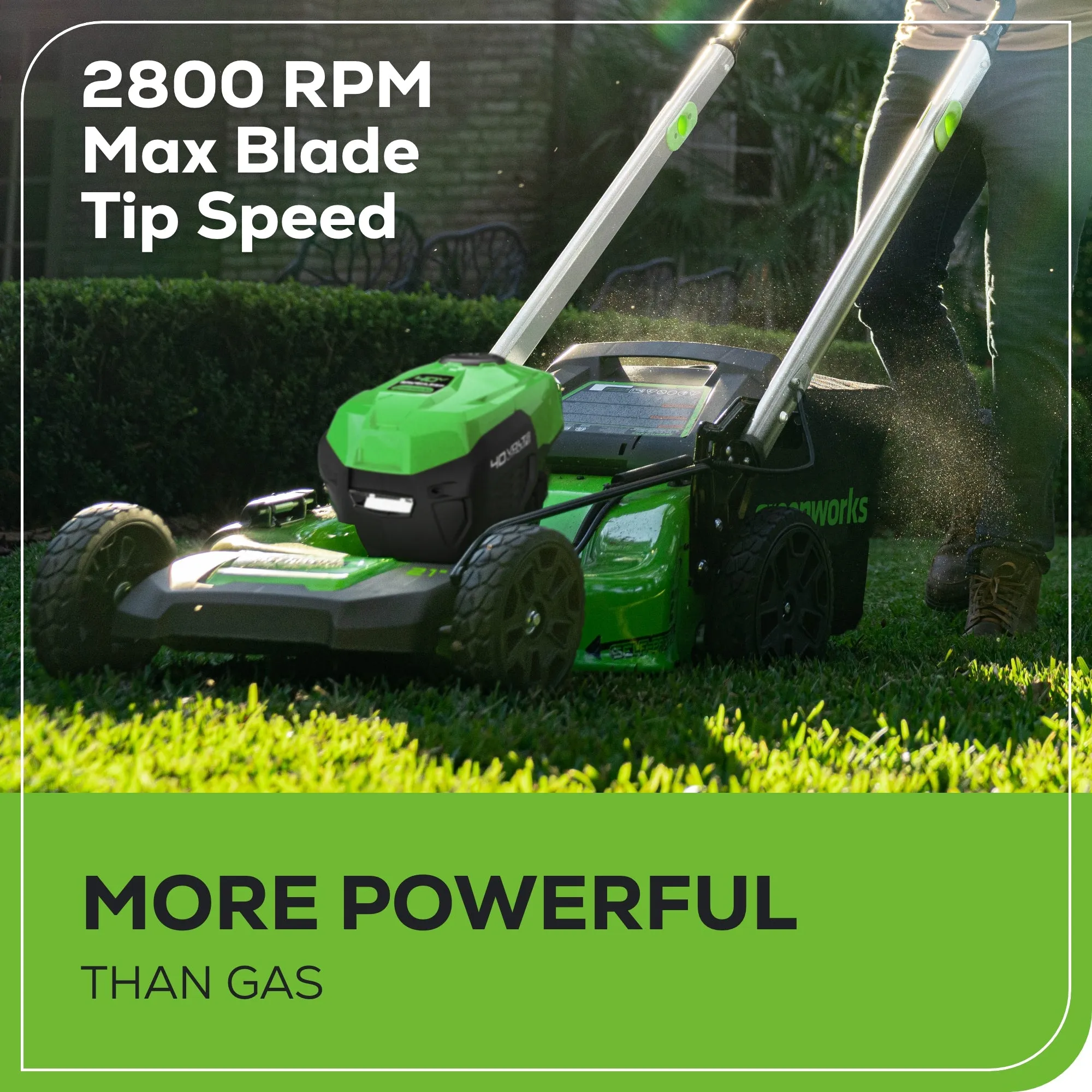 40V 21" Cordless Battery Self-Propelled Lawn Mower w/ 5.0Ah USB Batteries & Charger