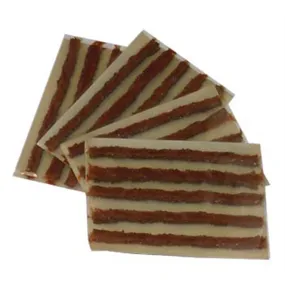 4" Thick Radial Tire String Repair (Red/Brown) Self Vulcanizing U.S. Made 36 Boxes Per Case