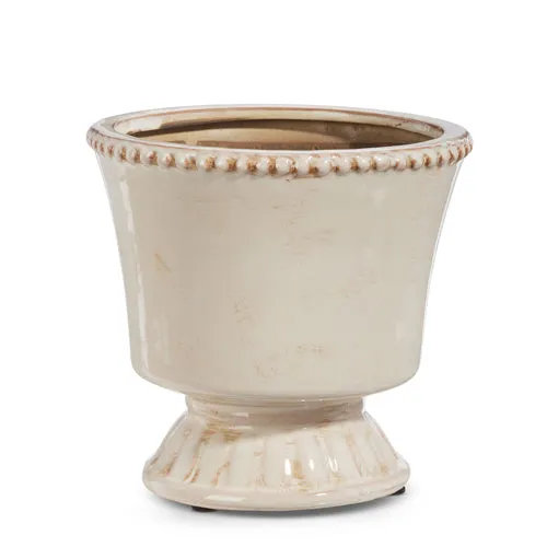 6" Beaded Edge Planter