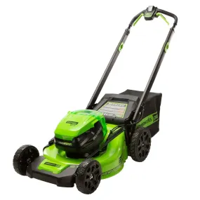80V 21" Brushless Self-Propelled Lawn Mower and 730 CFM Leaf Blower Combo Kit w/ 5.0Ah Battery & Rapid Charger