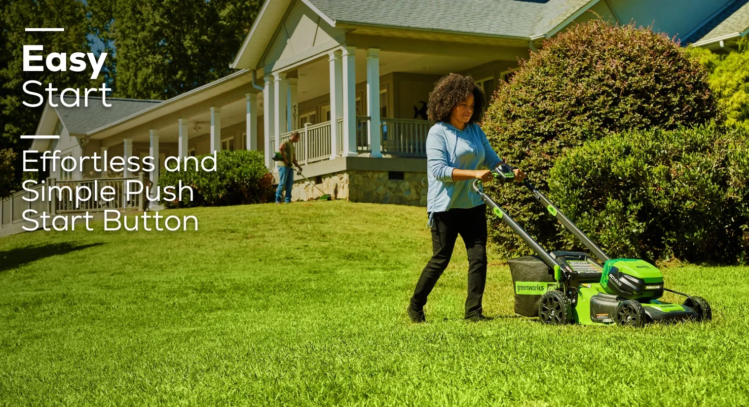 80V 21" Cordless Battery Self-Propelled Lawn Mower w/ 4.0Ah, 2.0Ah Battery & Rapid Charger (Renewed)