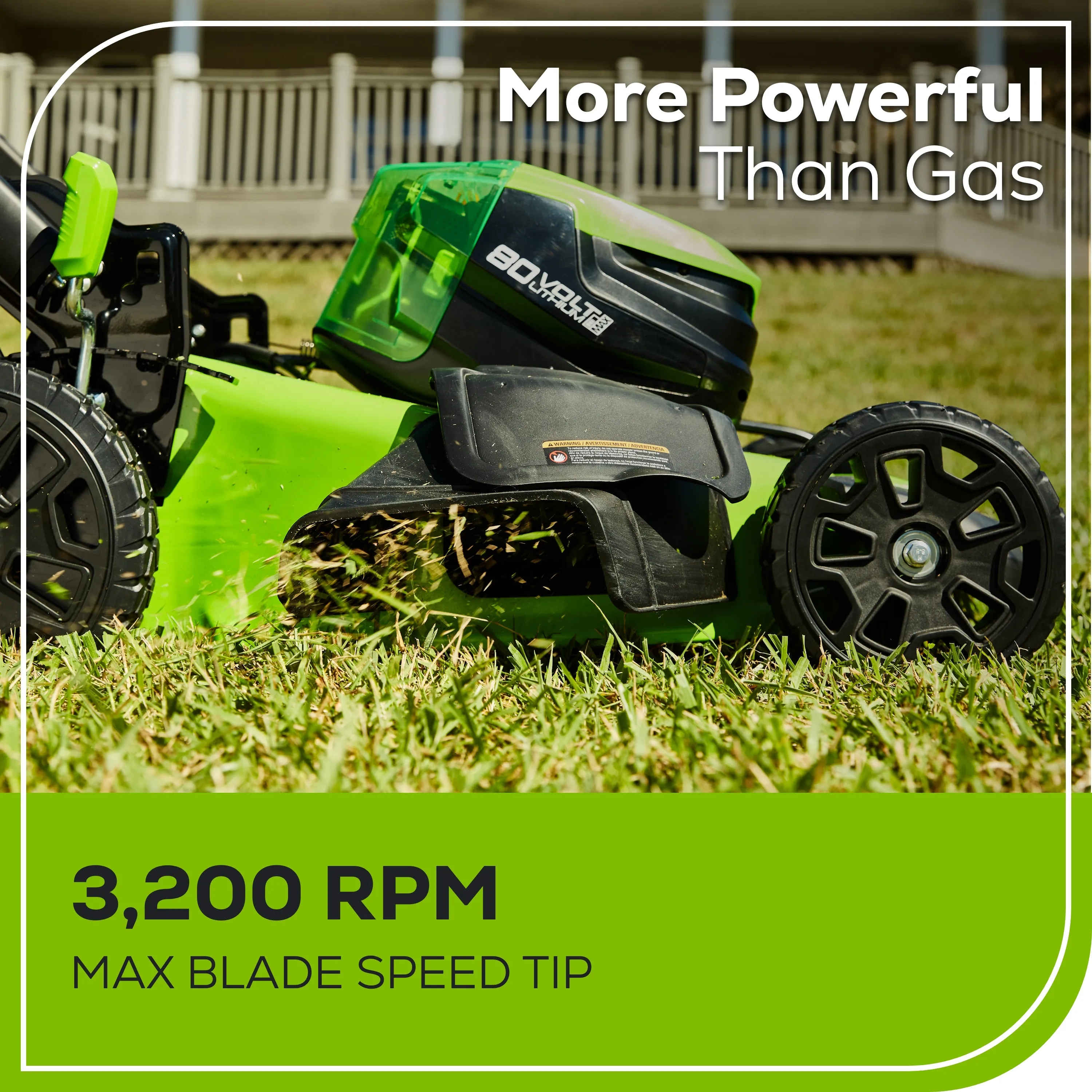 80V 21" Cordless Battery Self-Propelled Lawn Mower w/ 4.0Ah, 2.0Ah Battery & Rapid Charger