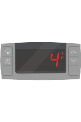 9 CU. FT. REFRIGERATOR AND FREEZER COMBINATION