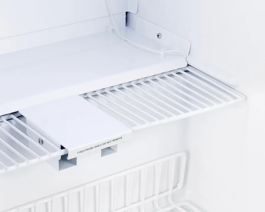 Accucold 19" Left Hand Wide Compact Refrigerator, with High/Low Temperature alarm, CARB Compliant