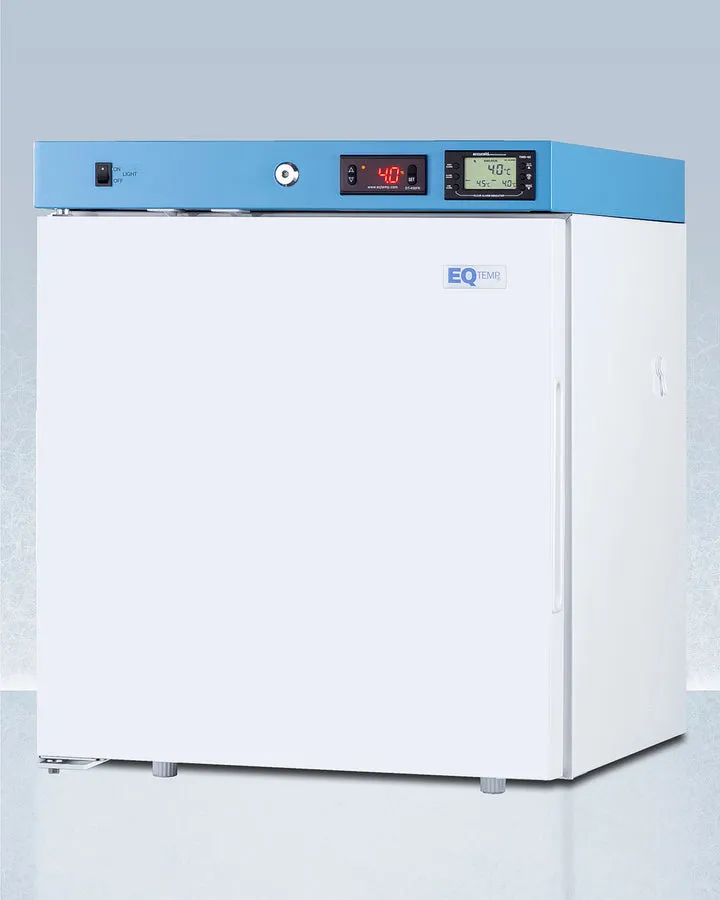 Accucold 19" Left Hand Wide Compact Refrigerator, with High/Low Temperature alarm, CARB Compliant