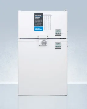 Accucold 19" Wide Refrigerator-Freezer - CP351WLLF2PLUS2