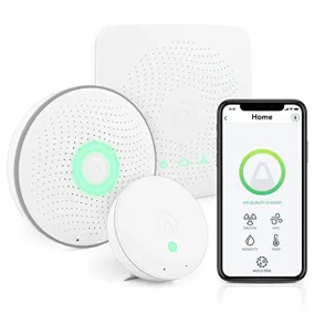Airthings 4200 House Kit, Radon, Mold Risk & Indoor Air Quality Monitoring System, Multi-Room