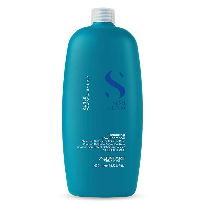 Alfaparf Milano Semi Di Lino Curls Enhancing Low Shampoo 1 Litre