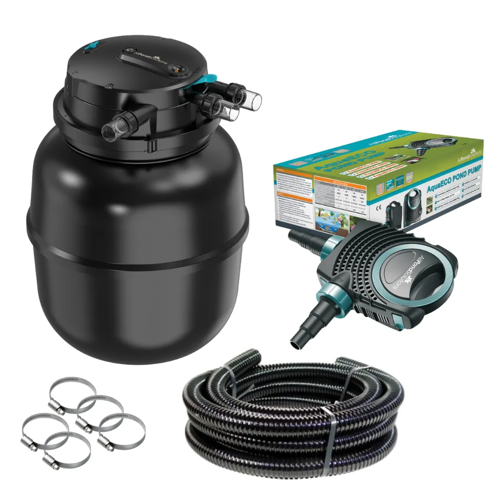 AllPondSolutions 50000L Koi Pressurised Pond Filter Kit PRO-50000-KIT