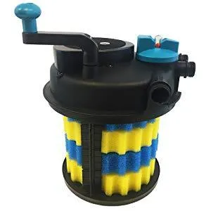 AllPondSolutions 8000L Pressurised Pond Filter 11w UV Easy Clean PFC-8000
