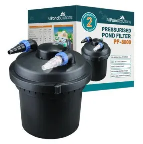 AllPondSolutions 8000L Pressurised Pond Filter 11w UV PF-8000