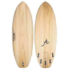 Aloha Black Panda 6'2  Ecoskin Clear  - FCS2