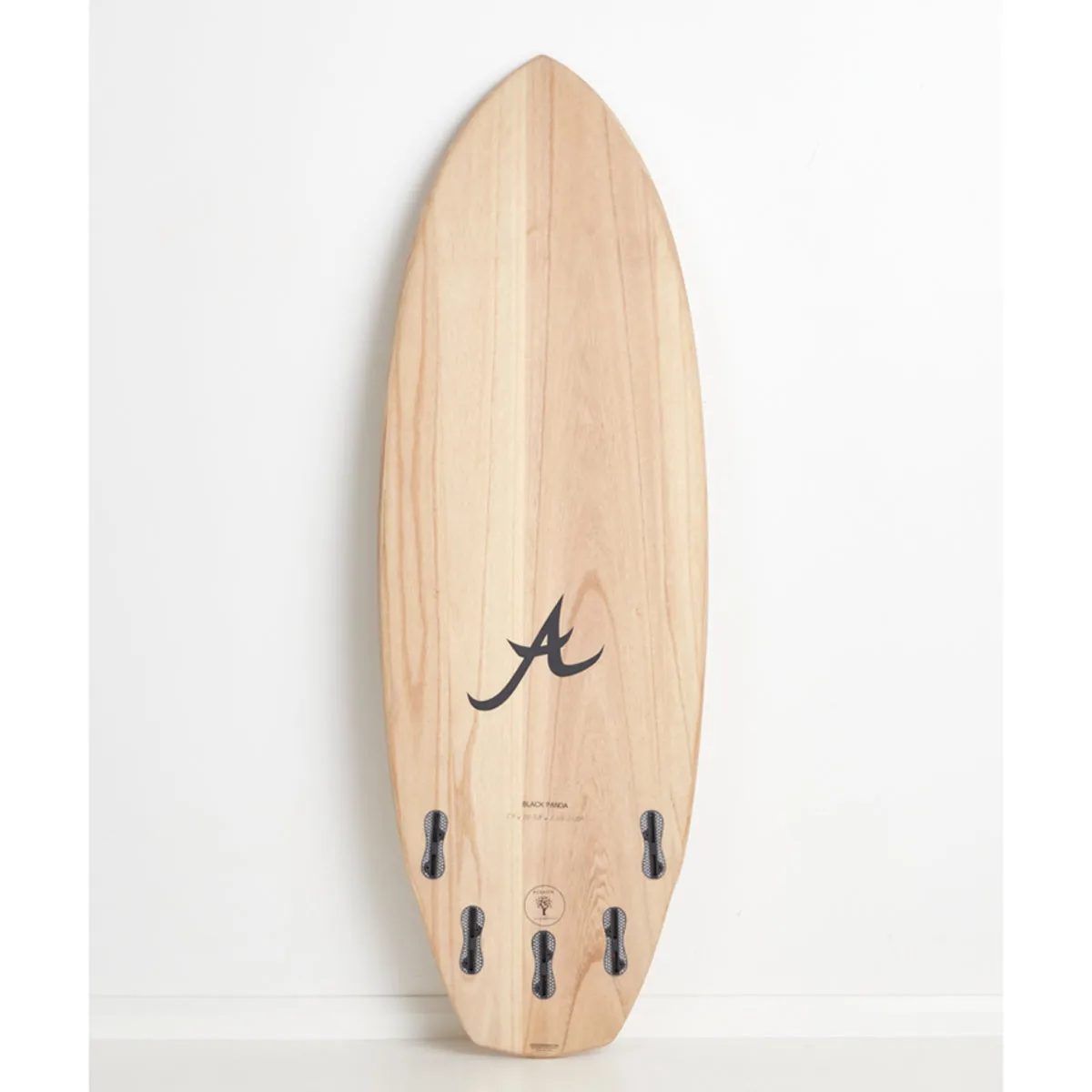 Aloha Black Panda 6'2  Ecoskin Clear  - FCS2