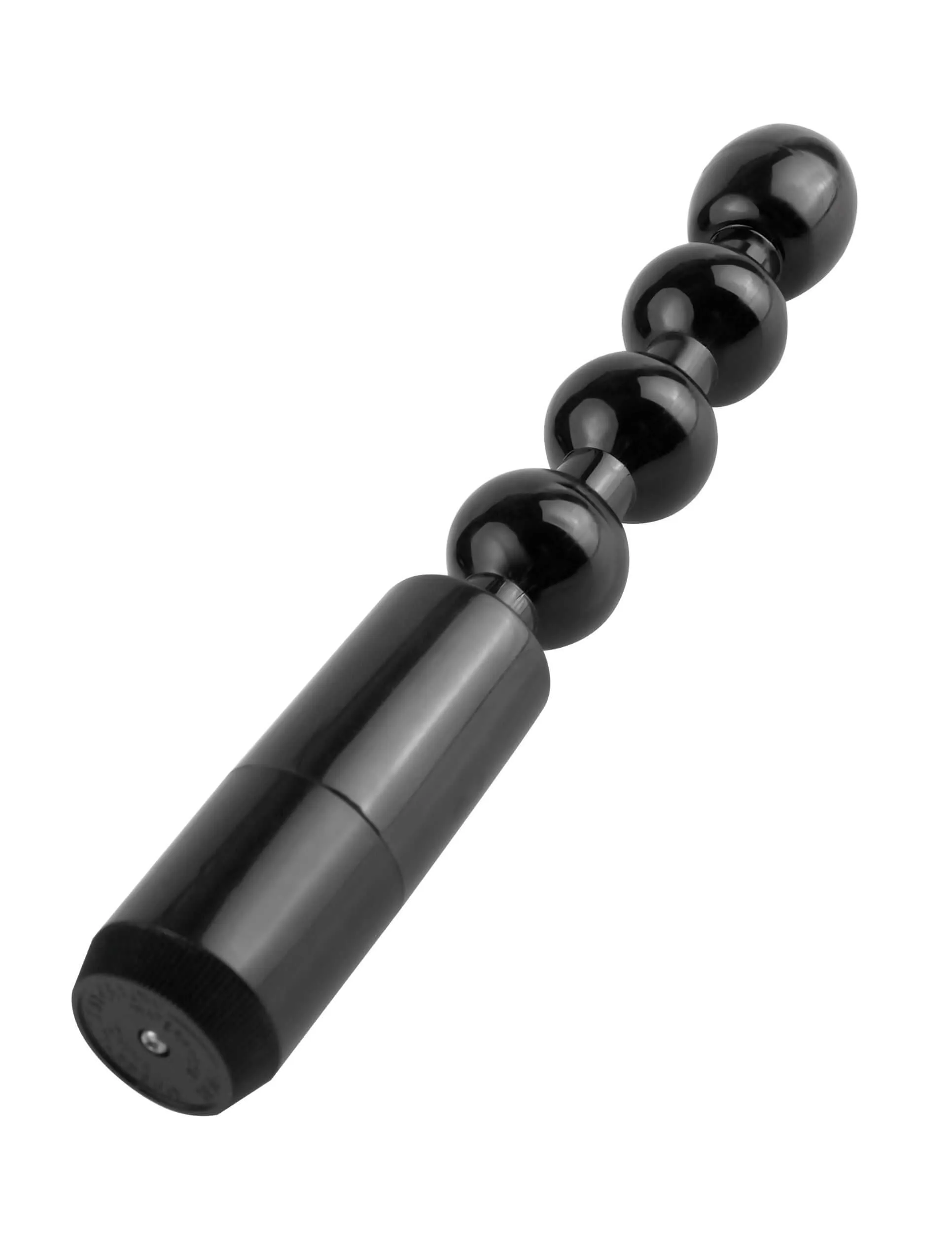 Anal Fantasy Collection Power Beads - Tapered, Multi-Speed Vibrating Anal Beads, 5.25" Insertable Length