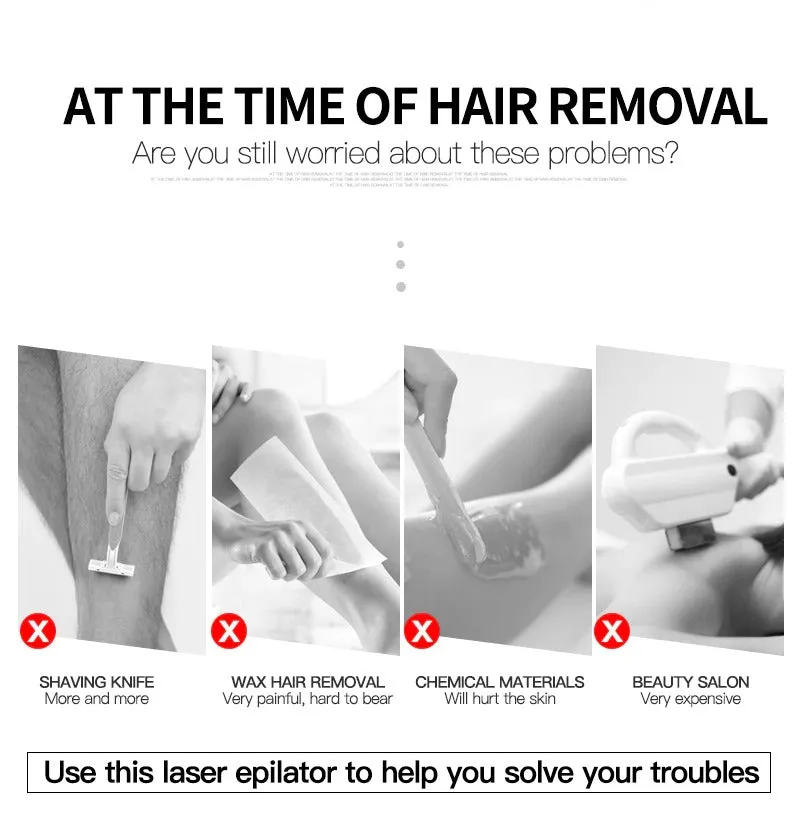 At Home Laser Hair Removal Permanent Hair Removal Device