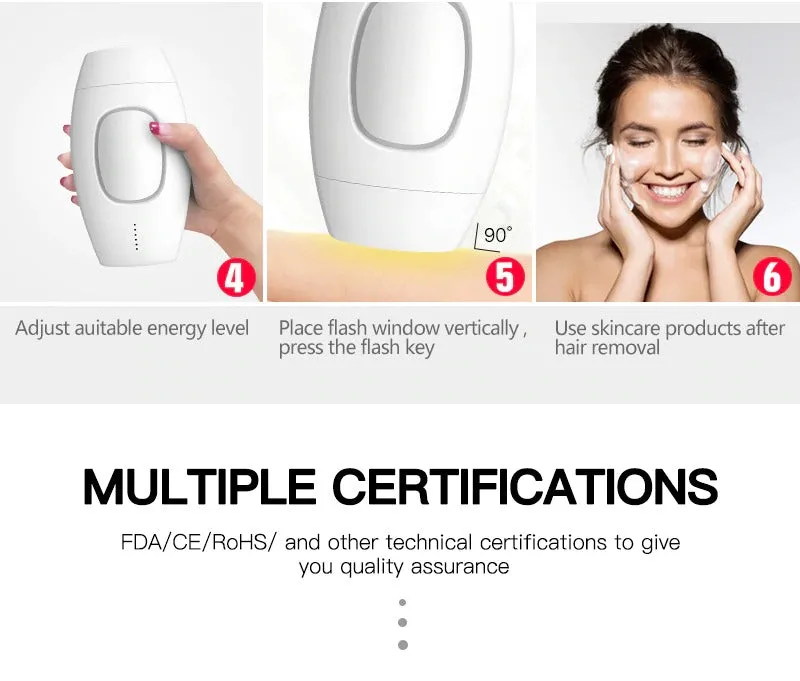 At Home Laser Hair Removal Permanent Hair Removal Device
