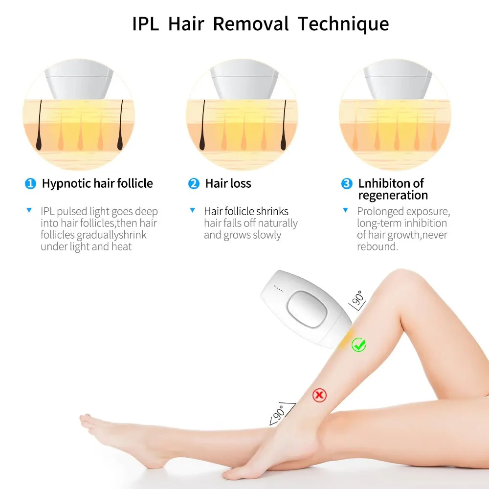 At Home Laser Hair Removal Permanent Hair Removal Device