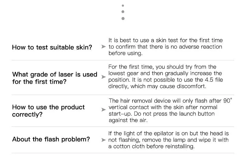At Home Laser Hair Removal Permanent Hair Removal Device