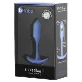 B-VIBE Snug Plug 1-Violet