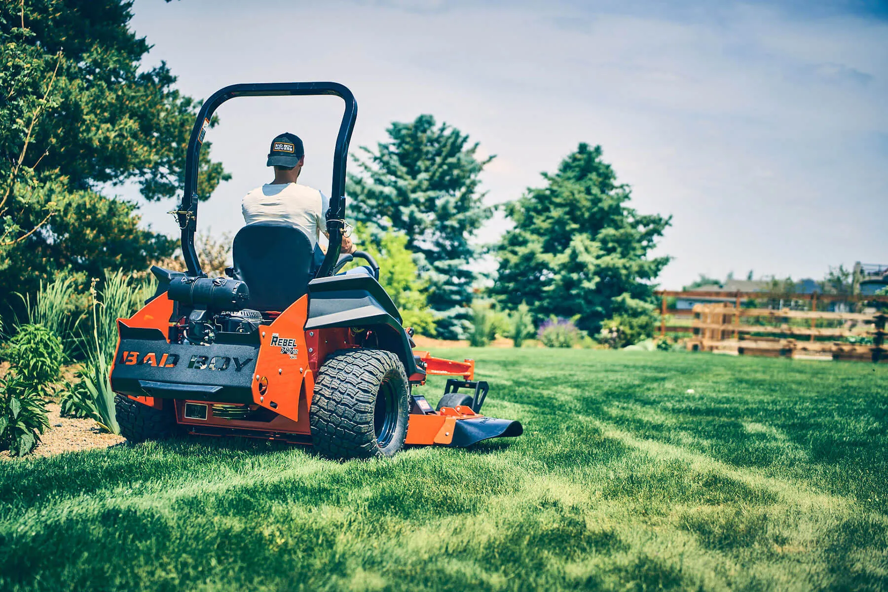 Bad Boy Rebel 54" Commercial Zero-Turn Mower w/ 27hp Kawasaki FX850