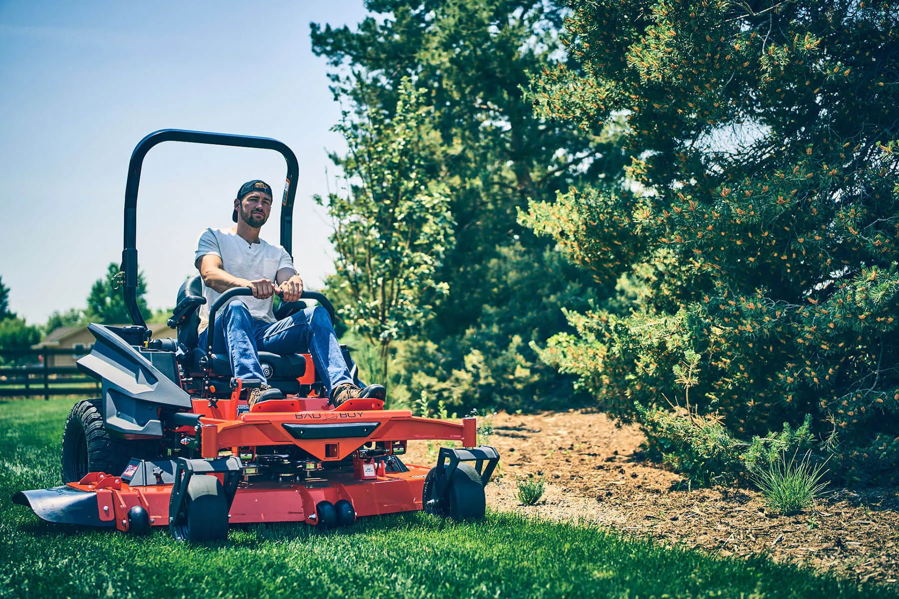 Bad Boy Rebel 54" Commercial Zero-Turn Mower w/ 31hp Kawasaki EVO781 EFI