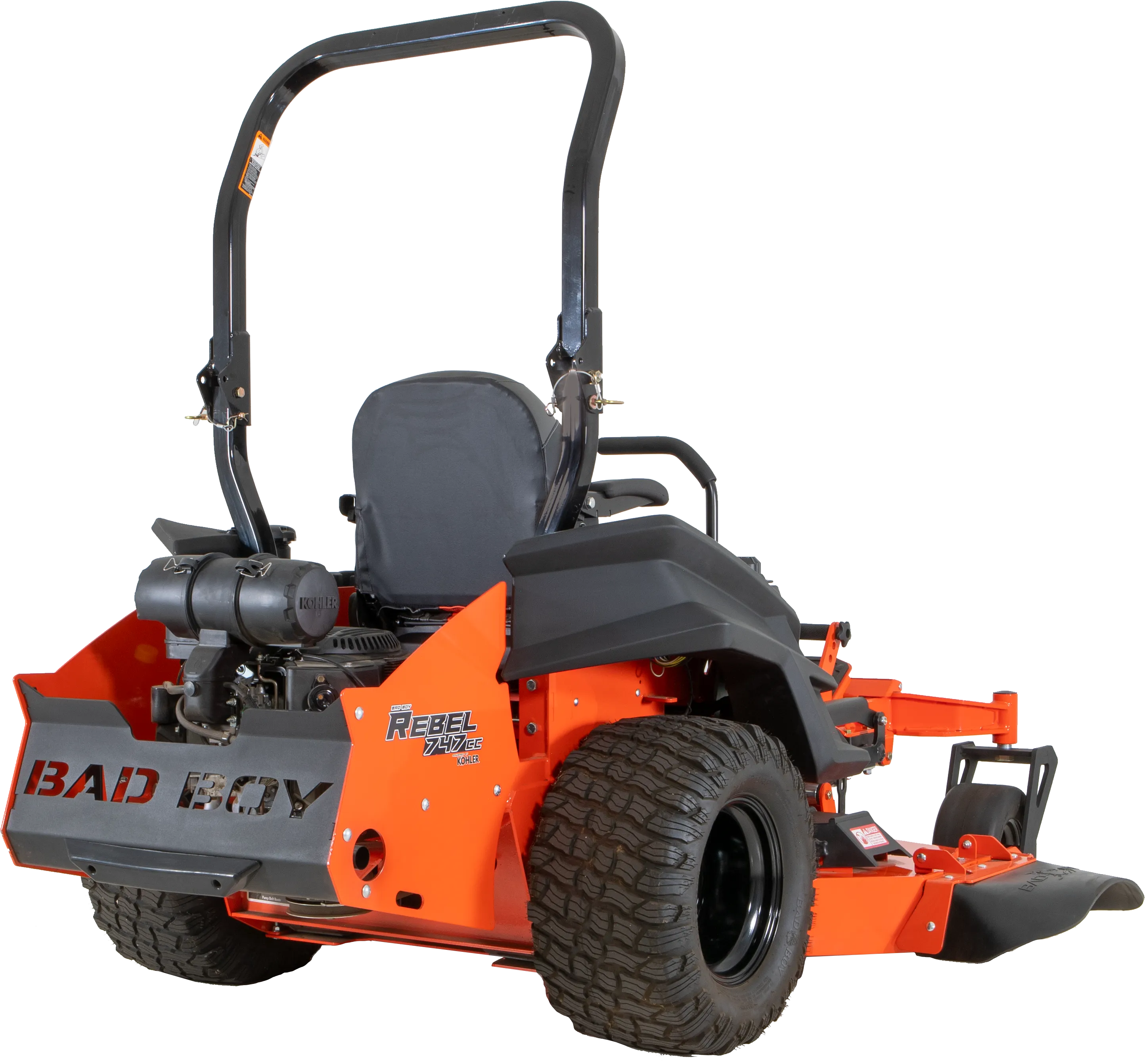 Bad Boy Rebel 72" Commercial Zero-Turn Mower w/ 34hp Kawasaki EVO820 EFI