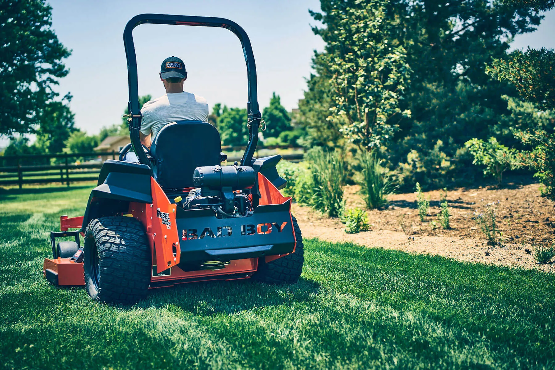 Bad Boy Rebel 72" Commercial Zero-Turn Mower w/ 35hp Kawasaki FX1000