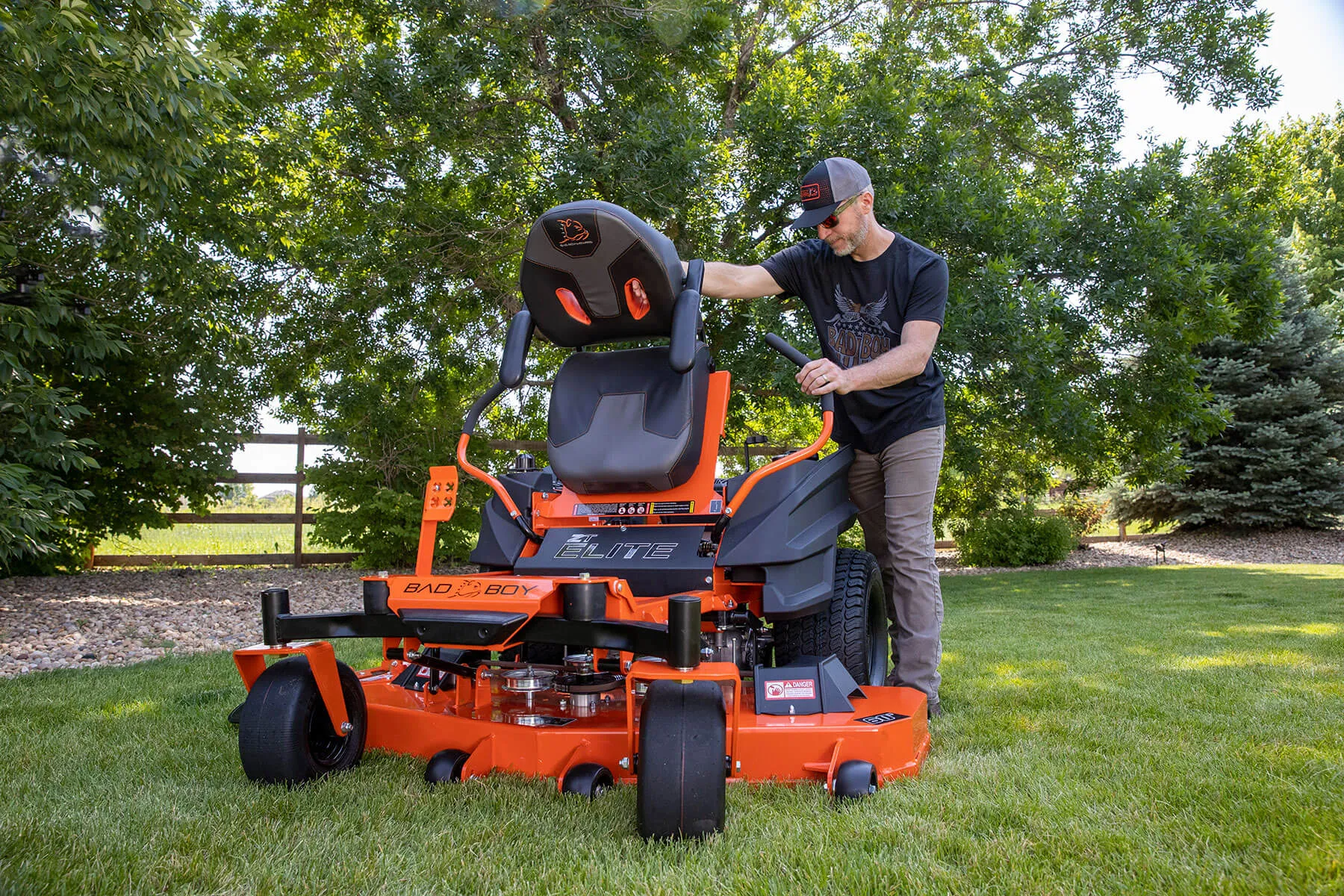 Bad Boy ZT Elite 60" Residential Zero-Turn Mower w/ 24hp Kawasaki FR730