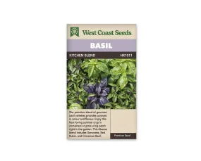 Basil - Kitchen Blend (Seeds)