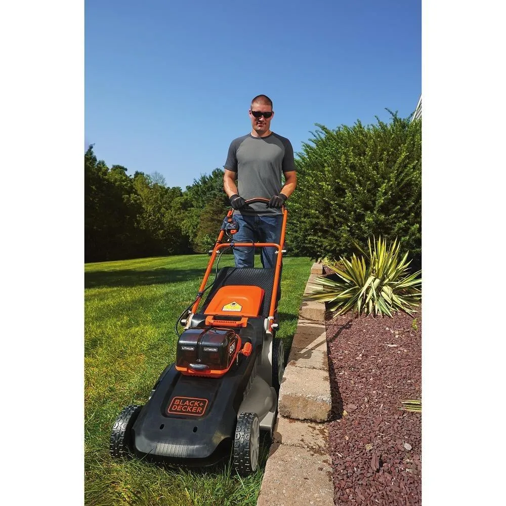 BLACK DECKER CM2060C 60V Max Power Swap Mower, 20&quot;
