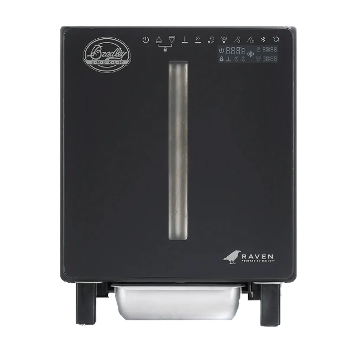 Bradley Smoker 4 Rack Electric Smoker Bluetooth Controlled Raven BS1120BT