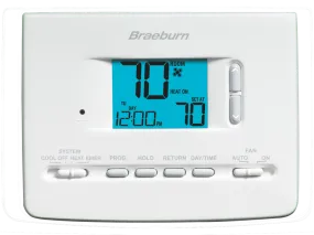 Braeburn Builder 2220NC 2 Heat / 1 Cool Universal Programmable Thermostat