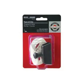BRIGGS & STRATTON 5042K Rope and Handle Grip, Pull, Nylon/Rubber, For: 2 to 4 hp Briggs & Stratton Engines
