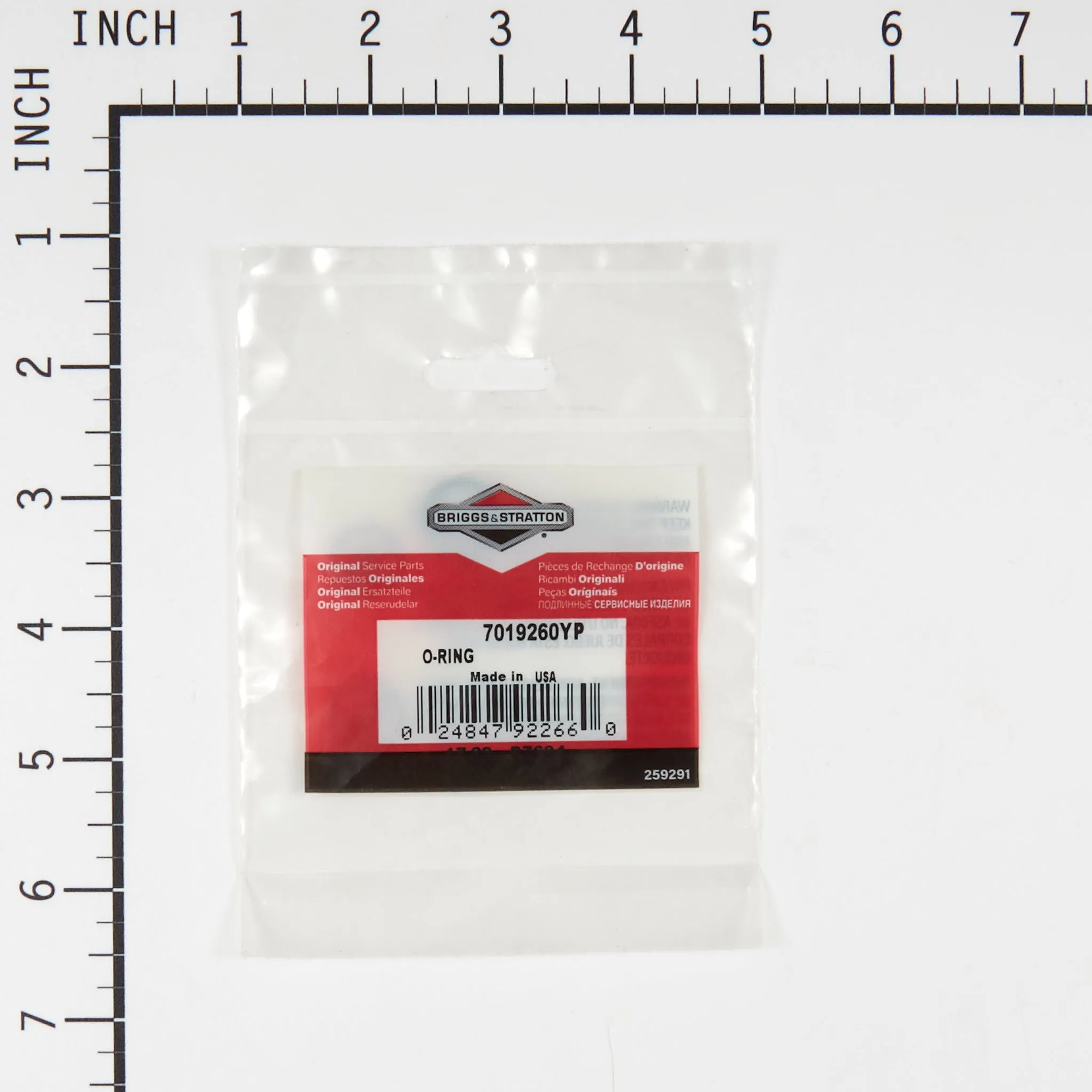 Briggs and Stratton 7019260YP O-Ring