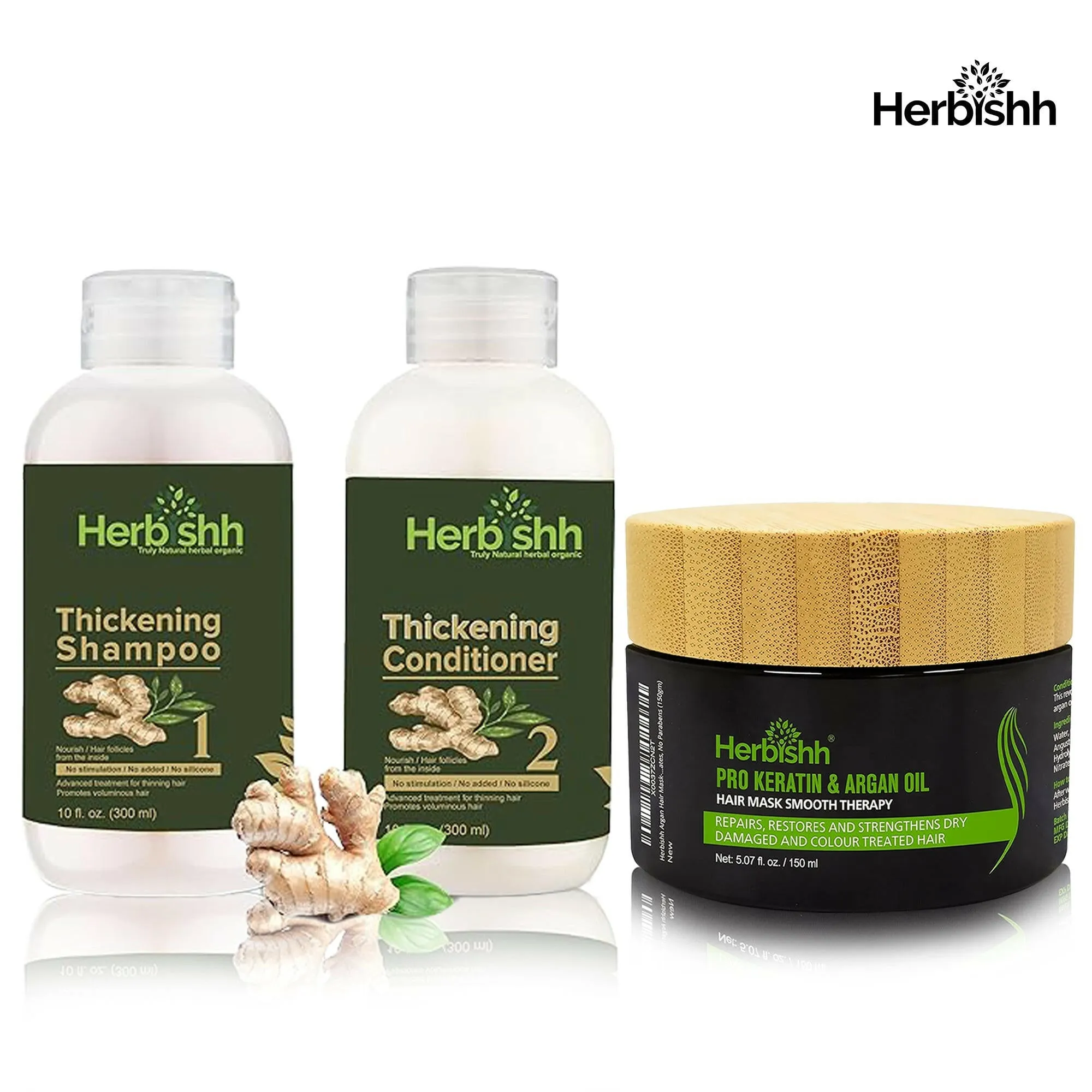Buy Thick Set and get free Hair Mask - Herbishh