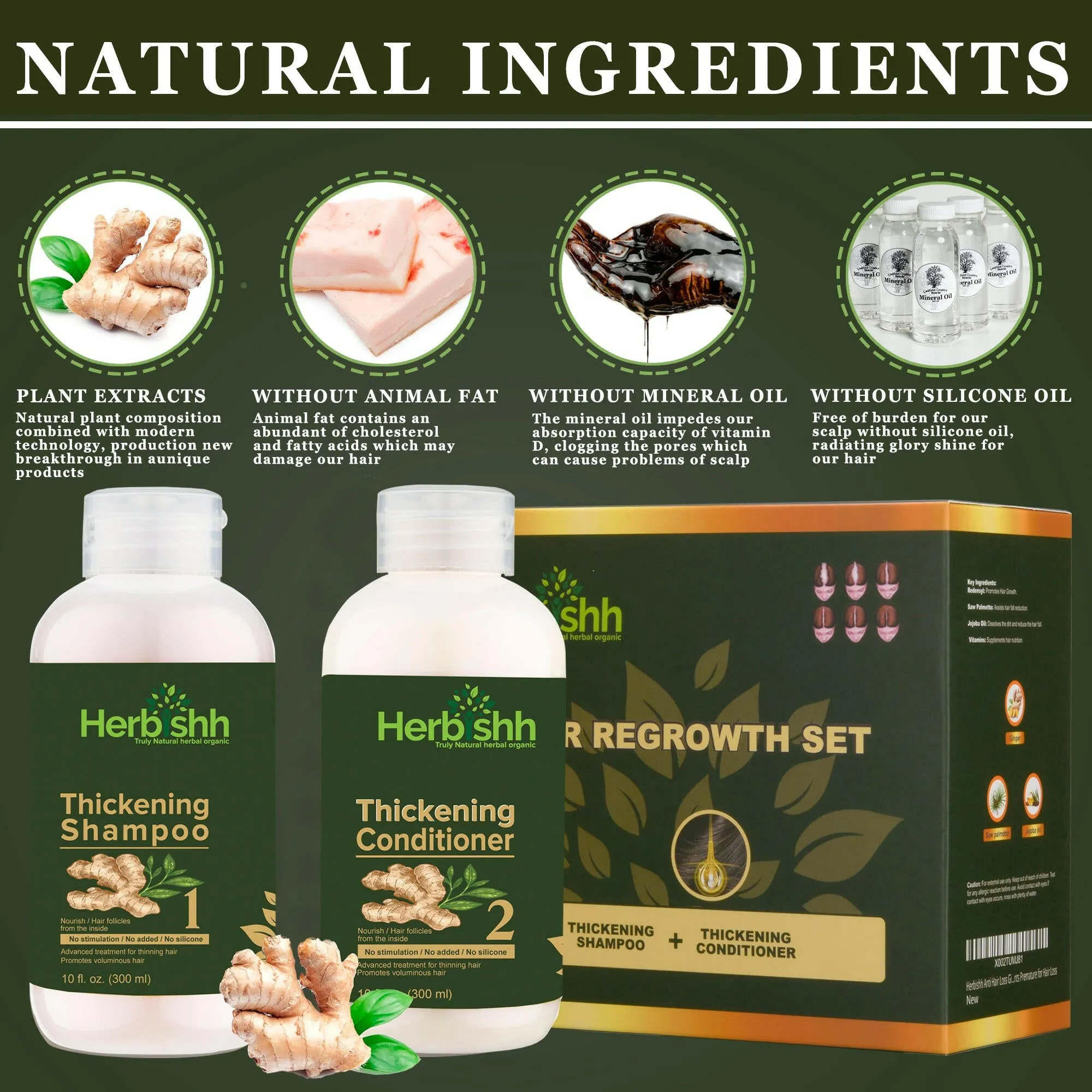 Buy Thick Set and get free Hair Mask - Herbishh