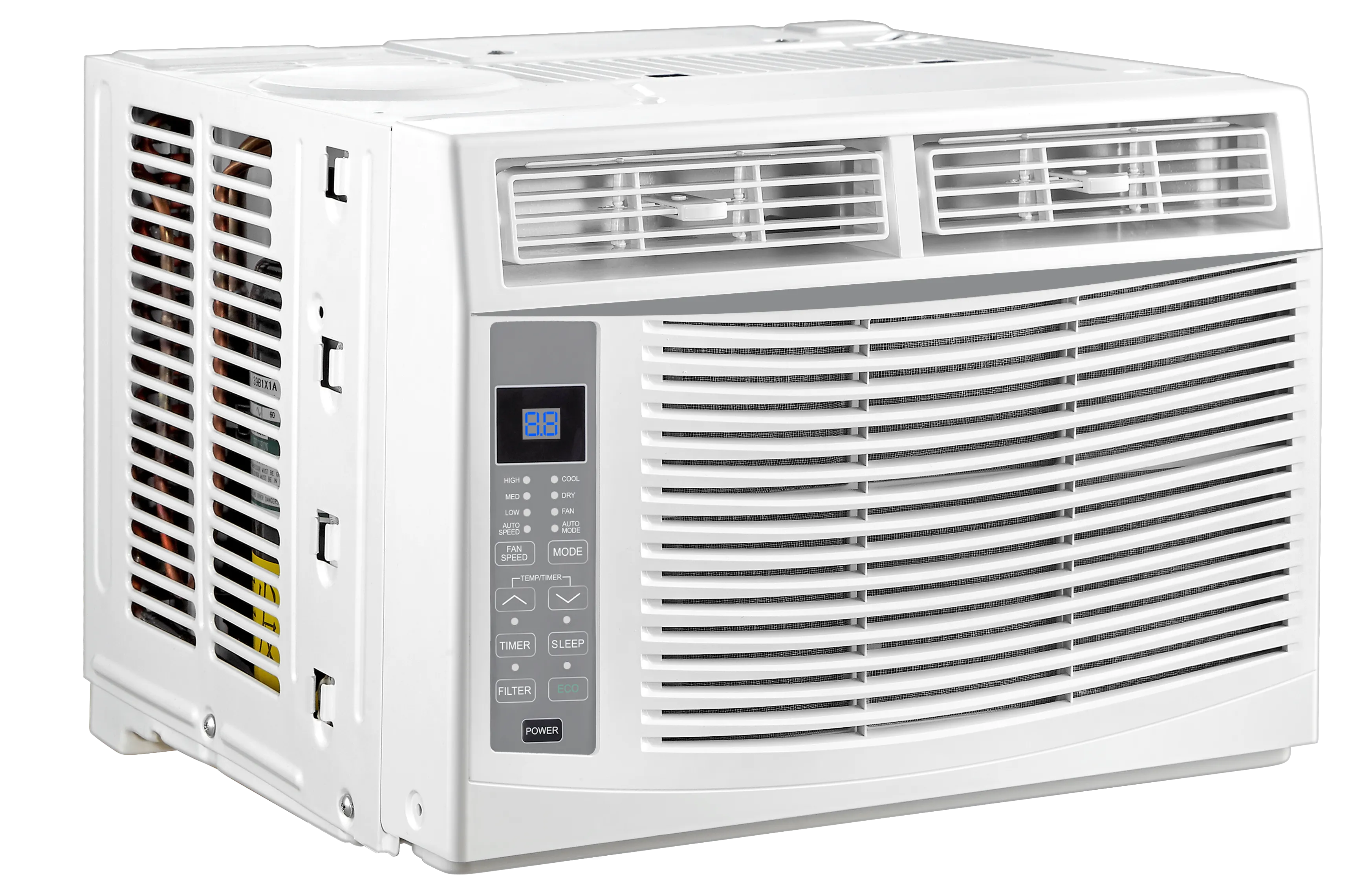 Comfort Zone 5,000-BTU Window-Mounted Room Air Conditioner with Remote Control