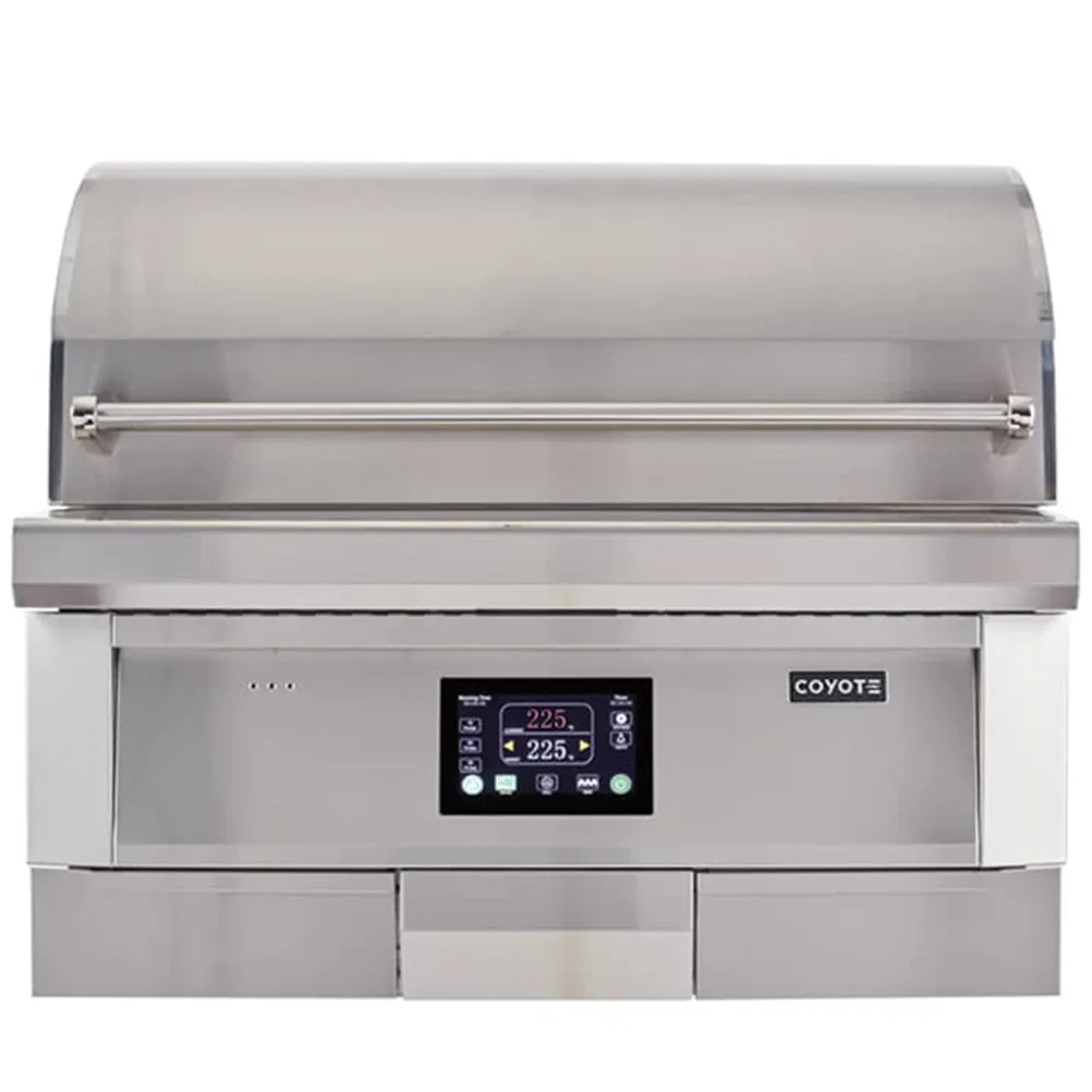 Coyote Outdoor Living 36" Built In Pellet Grill Stainless Steel C1P36