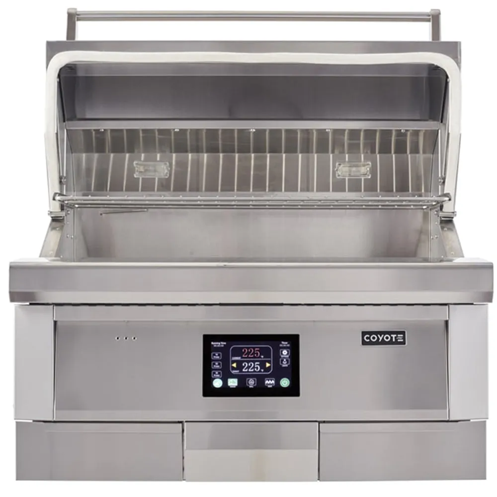 Coyote Outdoor Living 36" Built In Pellet Grill Stainless Steel C1P36
